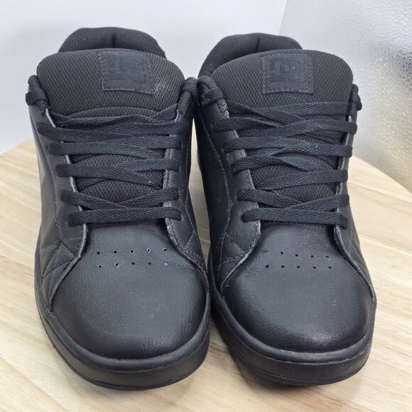 Men's size 10.5 - DC Gaveler ADYS100536 Triple Black  Skateboard Shoes Sneakers - Picture 4 of 9